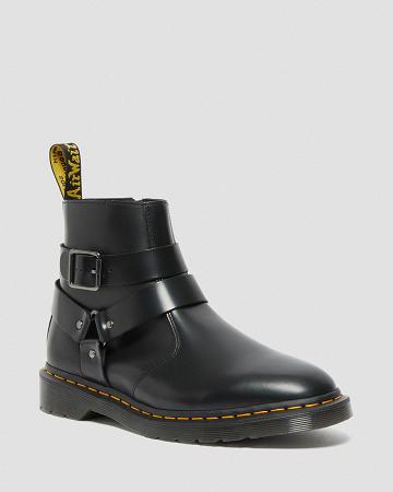 Dr Martens Jaimes Læder Harness Ankelstøvler Dame Sort | DK 60TCE